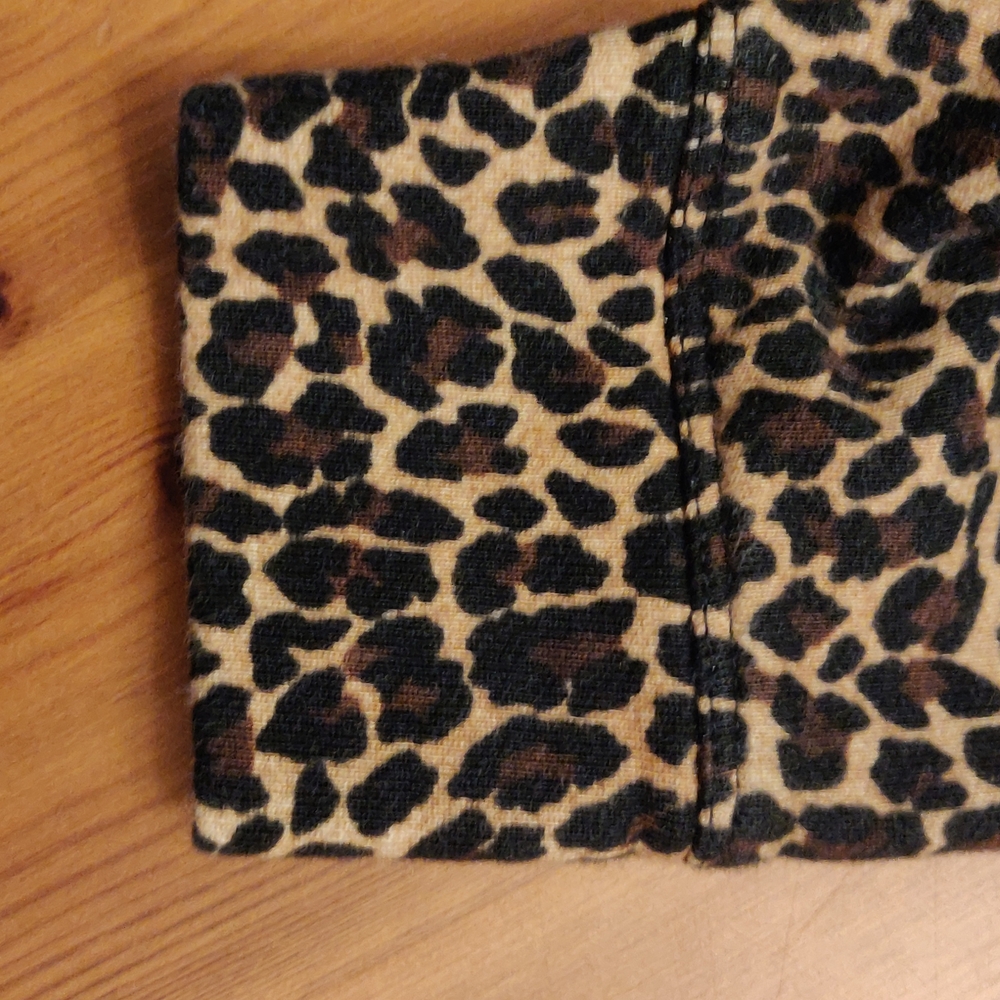 J. Crew Classic Leopard Print Sweatshirt - Picture 6 of 13